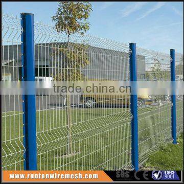 Trade Assurance hot dipped galvanized and powder coated welded wire fence panels