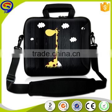 neoprene waterproof anti shock sublimation laptop sleeve