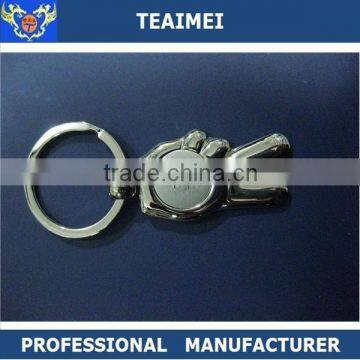 Customized Car Metal Key Ring Zinc Alloy Laser Logo Keychains photo-2