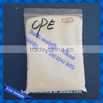 Impact Modifier CPE 135A/PVC raw material, plastic toughening agent