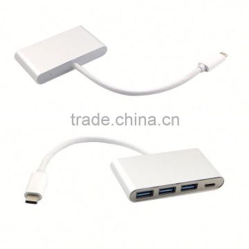 3 ports usb hub