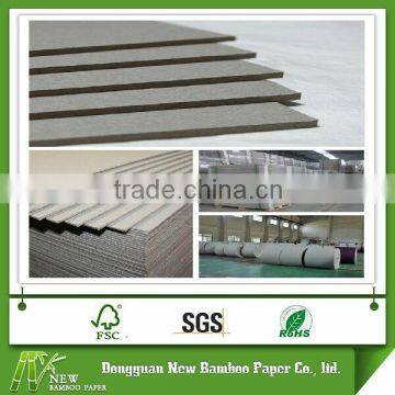 Recycled mixed pulp 300 gsm paper duplex board