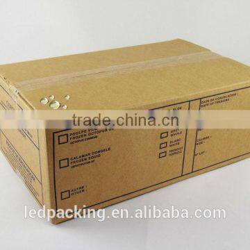 Waterproof Carton Box, Corrugated Kraft Paper Box photo-3
