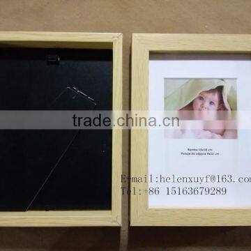 light wood color finished 5x7 MDF photo picture frame