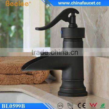 Oil Rubbed Bronze Basin Sink Faucet UPC Mixers Brass Taps Deck Mounted