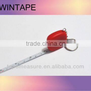 Custom Promotional Mini Steel Tape Measure with Key Chain