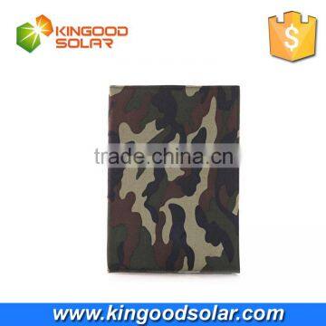 Camouflage 12w 5000mah best battery for solar power
