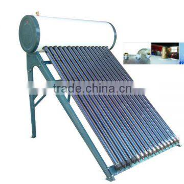 solar water heater with heat pipe