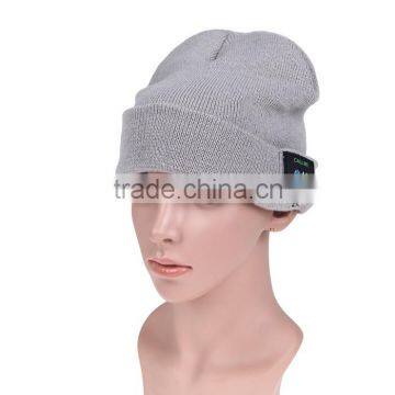 New Warm Beanie Hat Wireless Bluetooth Music Smart Cap Headphone Headset Speaker