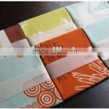 bamboo fiber jacquard tea towel