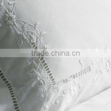 Hand Hemstitch and Embroidered Bedding Set No.2 photo-2