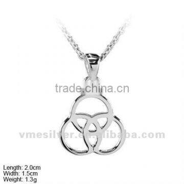 [PSA-0991] 925 Silver Religion Charm/ Pendant, Plain Silver charm/Pendant