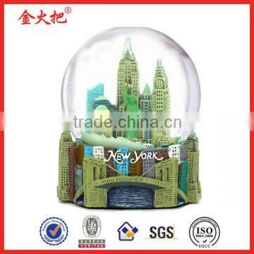 The statue of liberty classic snow globe &souvenir water globe