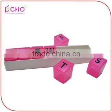New 7-Day Plastic Pill Box Single Daily Tray