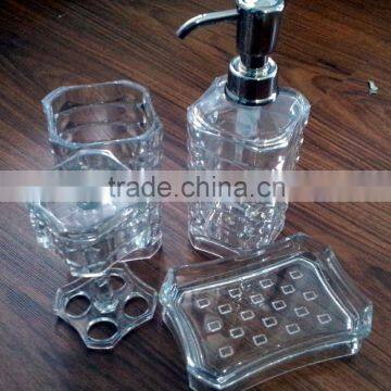 PS Display Soap Bottle Body Wash Plastic Bath Set Hotel photo-3
