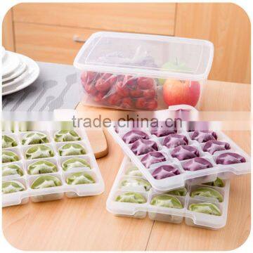 Convenient Useful Crisper Box Non-stick Bottom PP Microwave Oven Three Layers food storage box