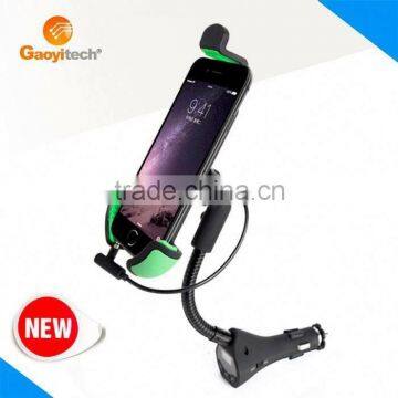 Bluetooth Hands-Free Calling Car Kit Charger with FM Radio Function