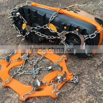 Fashion Winter Cleats Ice Snow Crampon Walk Ghat Non-Slip Spikes Rubber Shoes Cover Magic Spile Boots Ice Grippers