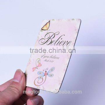 2016 High Quality Beautiful Motto Words Paper Fridge Magnets for Education photo-2