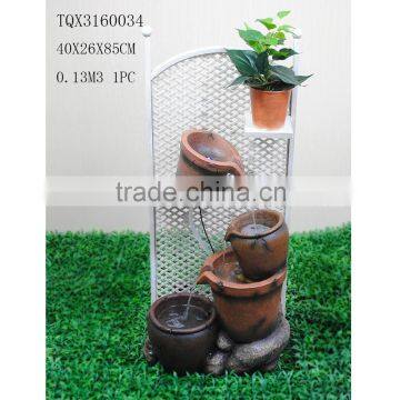 Cheap Price Resin Indoor Mini Garden Waterfountain photo-2