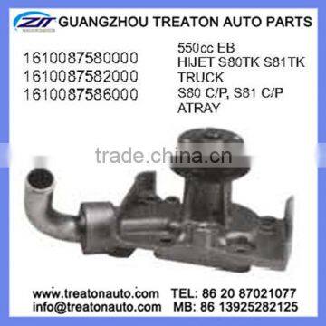 WATER PUMP FOR DAIHATSU 550CC EB/HIJET S80TK S81TK/TRUCK S80 C/P,S81 C/P ATRAY 1610087580000 1610087582000 1610087586000