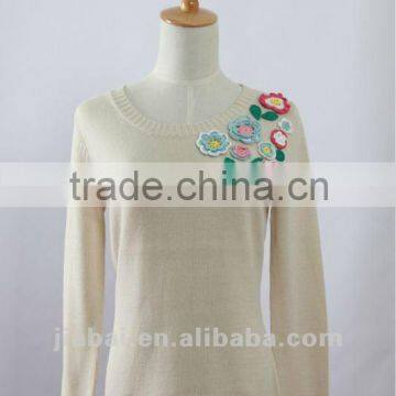 Hand crochet and Sweater Pullover