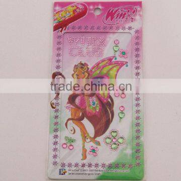 diamond color sticker for mobile phone decoration