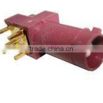 FAKRA Male R/A Pcb Mount, SMB Plug Right Angle R/A Pcb Mount