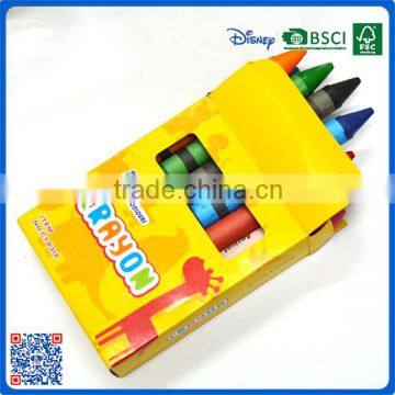 2016 wholesale personalized 12 colors crayon for school students with from China