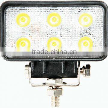 Super high 18W led work light for forklift/ truck/fire engine/ambulance