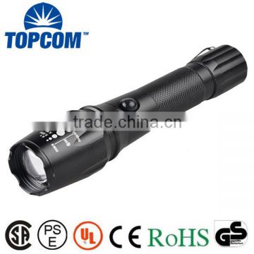 18650 Battery Powered 10w LED Torch Rechargeable