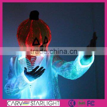 Light up Pumpkin Halloween Hat Luminous Witch Hat Pumpkin Hat photo-5