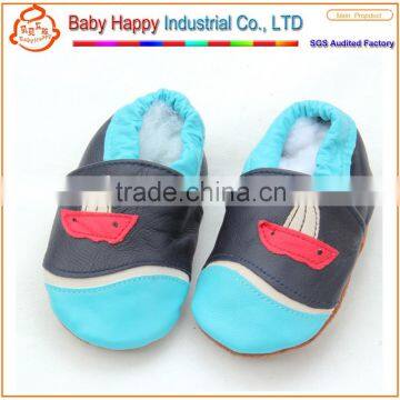 wholesale soft touch cheap genuine leather baby leather shoes