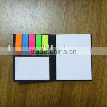 New design fabric cover adhesive pad sticky note