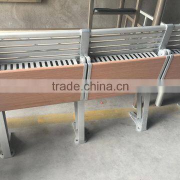 Cheap Aluminum Attached Folding College School Student Desk and Chair HXFD001 photo-5