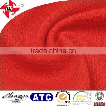 Chuangwei Textile-100% Polyester dri fit fabric Jacquard Mesh Fabrics for Sportswear