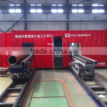 Containerized Pipe Cutting & Beveling Workstation