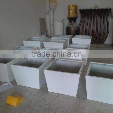 wholesale flower pots,planters,fibreglass square,long garden planters