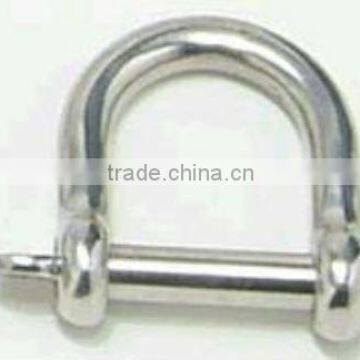 High quality D type aluminum chain shackle