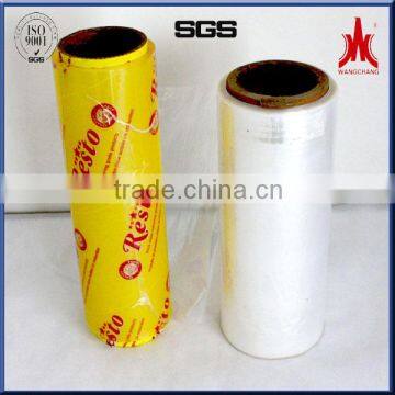 Plastic wrap food grade PVC cling film