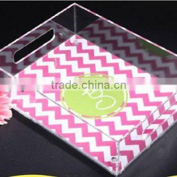 Manufacturing acrylic amenity tray