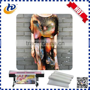 24" 36" 44" 63" 100gsm Sublimation Heat Transfer Print Paper For Texitle and Fabric