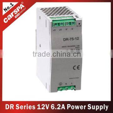 DR-75W single output industrial DIN rail power supply