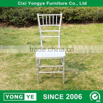 Modern PP Resin Chiavari Chair for Wedding Party Rent
