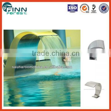 swimming pool waterfall pool spa nozzle