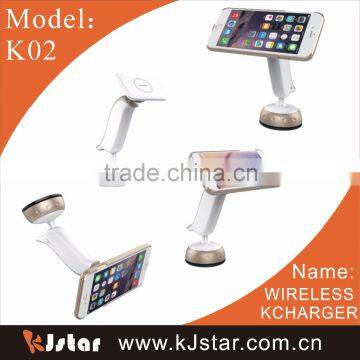 KJstar Qi Wireless Charger Mobile Phone Car Holder