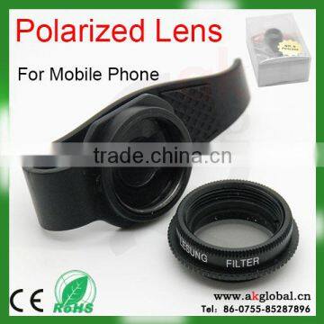phone lens Wide Angle Lens clip lens, Polorized lens for phone