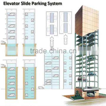 Smart parking system tower