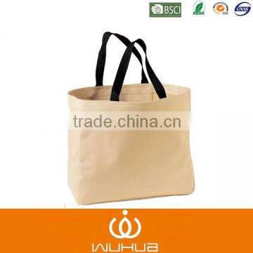 600D promotion simple promotion tote shopping bag factory direct