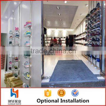 Huohua 2016 Hot Selling Saving Space Heavy Duty Aluminium Shoe Rack photo-2